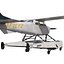 Cessna 172 Seaplane Rigged 3D Model