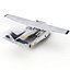 Cessna 172 Seaplane Rigged 3D Model