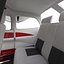 Cessna 172 Seaplane Rigged 3D Model