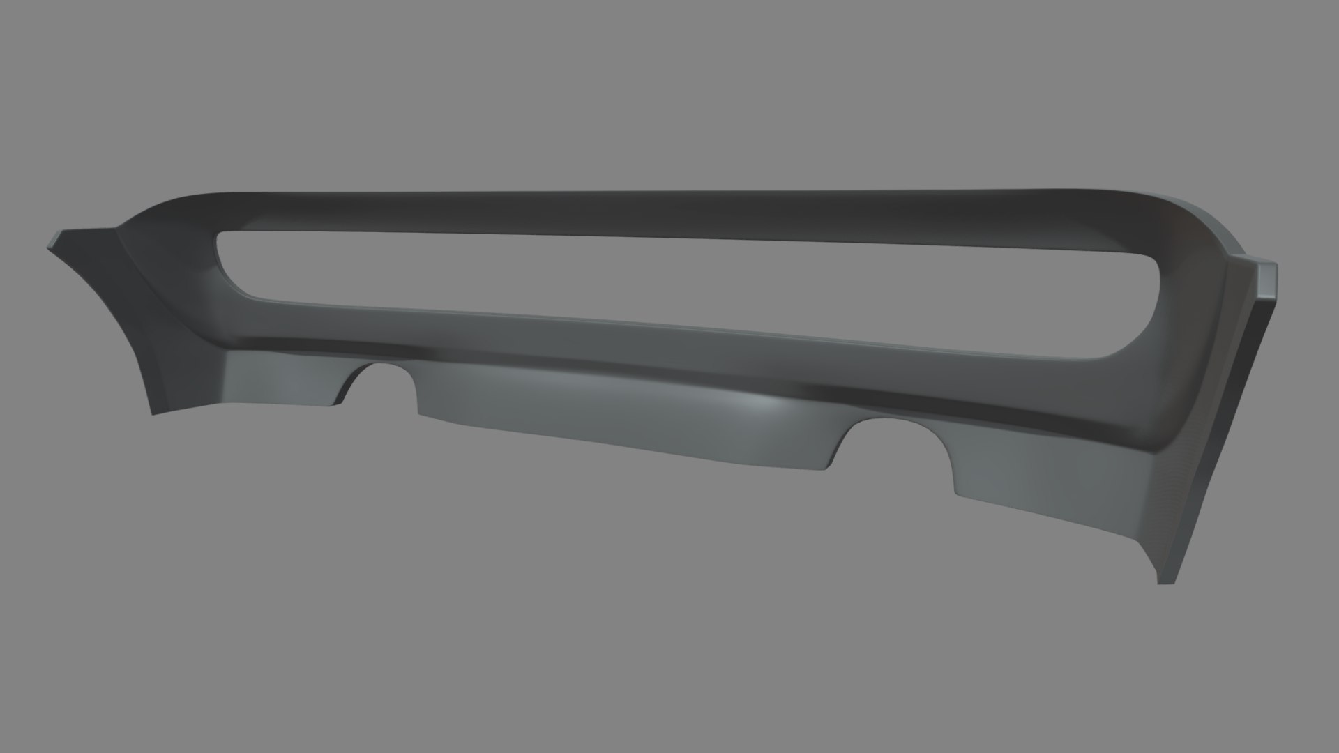 3D Rear Bumper Custom 01 Model - TurboSquid 2026052