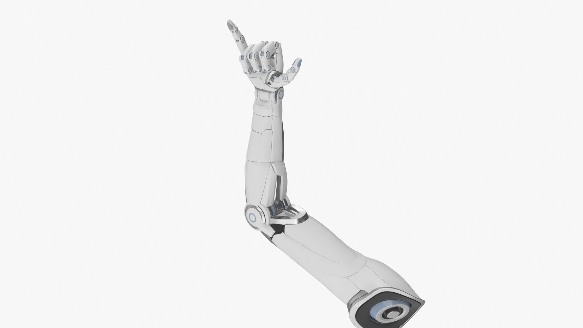 Cyborg Arm Shows Jumbo 3D Model - TurboSquid 2294819
