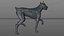 3D doberman rigged l614