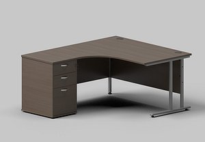 3D Office desk model
