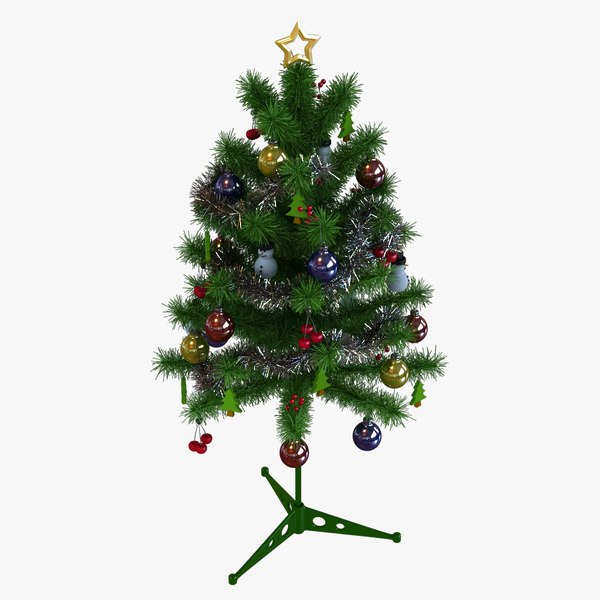 artificial christmas tree 3D