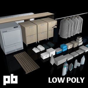 laundry and wordrobe items pack