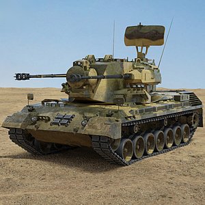 flakpanzer gepard 3D model