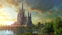 Sagrada Familia Landscape