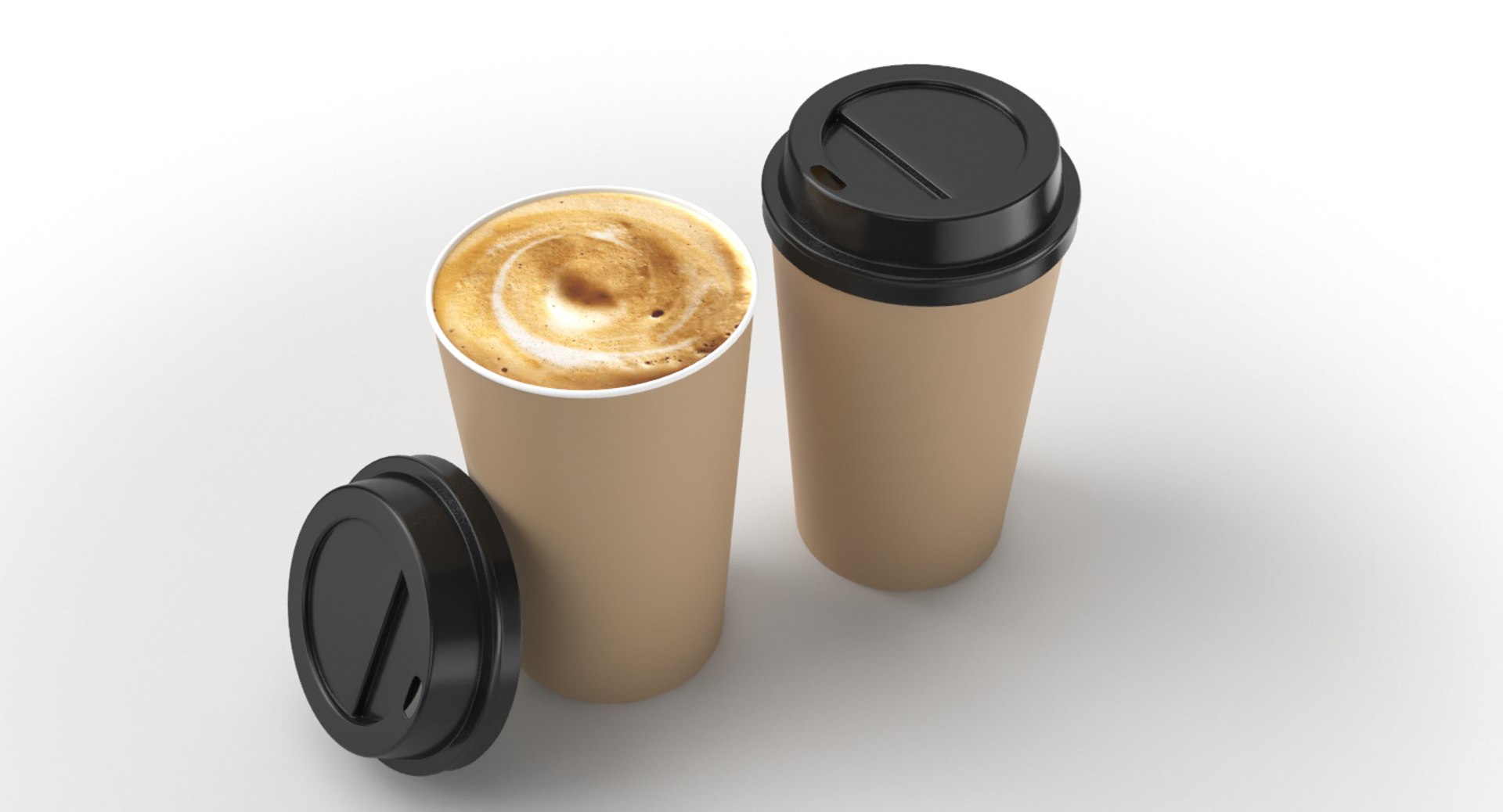3D Coffee Cup Model - TurboSquid 1434359