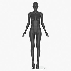 3D Female Mannequin Pose 05