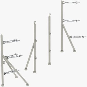 Ship Handrails Posts Collection V2