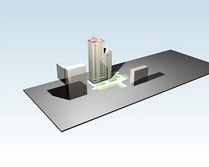 The project of a multi-storey residential building