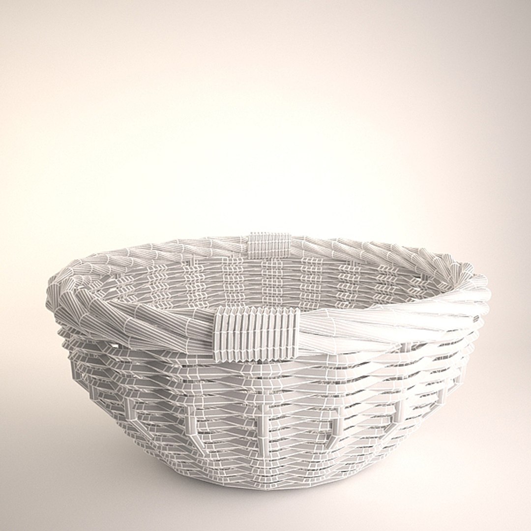 3D basket model - TurboSquid 1022378