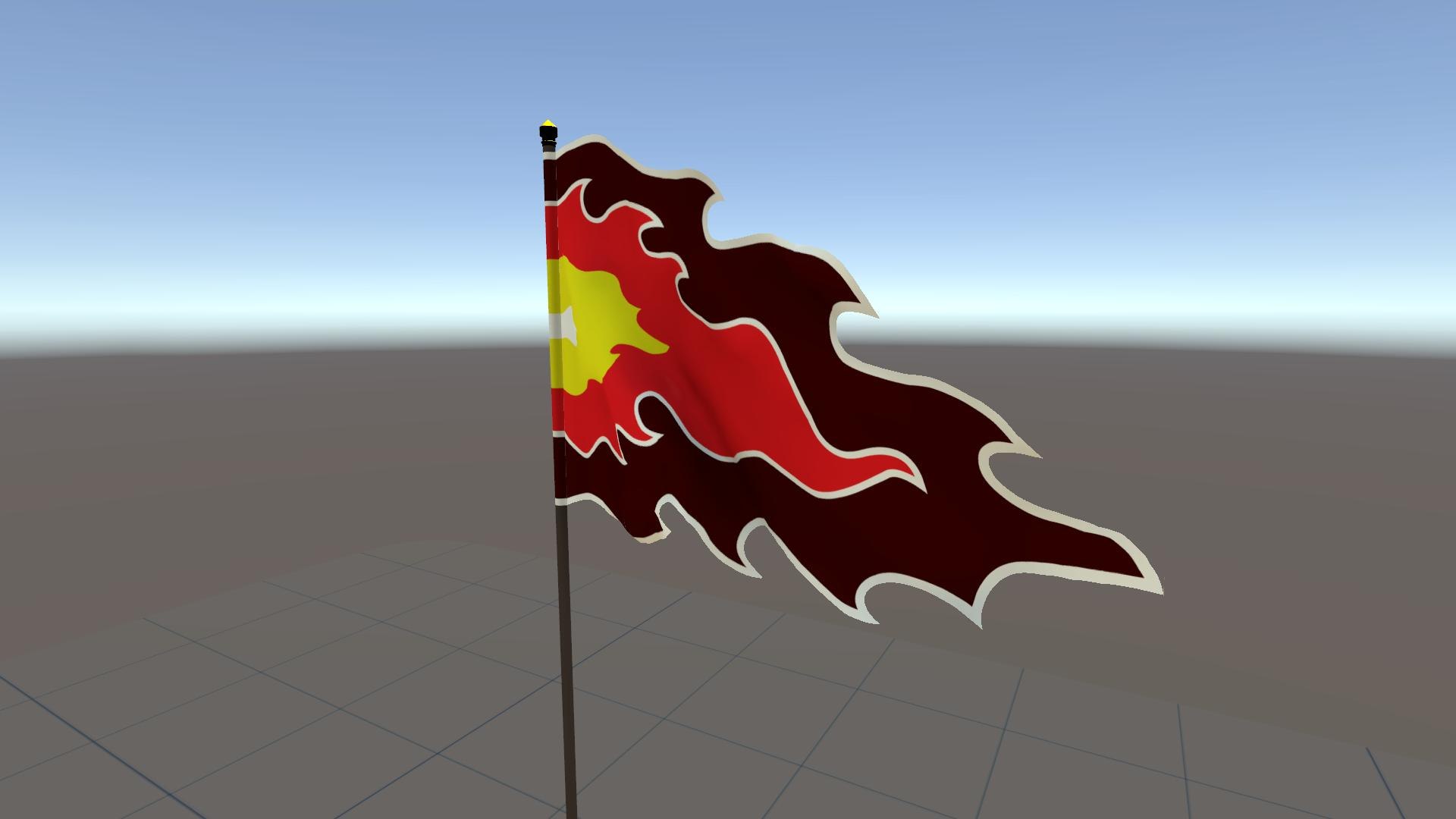 Fire Flag Unity 3D https://p.turbosquid.com/ts-thumb/GS/8PFMJE/43/fireflag_07/jpg/1771499912/1920x1080/fit_q87/c1336b5e24b2efb9cf8b077c6f1f182bc8f7eb18/fireflag_07.jpg