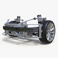 Car Front Chassis with Suspension System