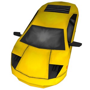 Low-Poly Car Model 2