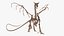 3D model Petrified Dragon Skeleton Posed
