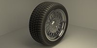 Rim and tire hankook