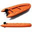 zodiac boat military 3d model