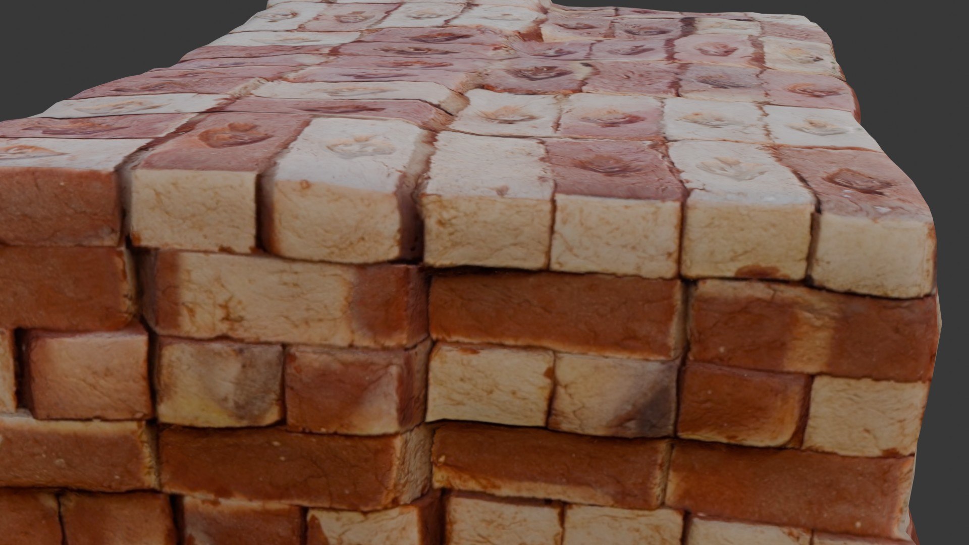 Stack Of Old Bricks 3D Scan 3D - TurboSquid 2405623