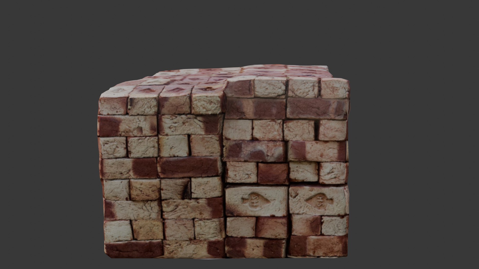 Stack Of Old Bricks 3D Scan 3D - TurboSquid 2405623