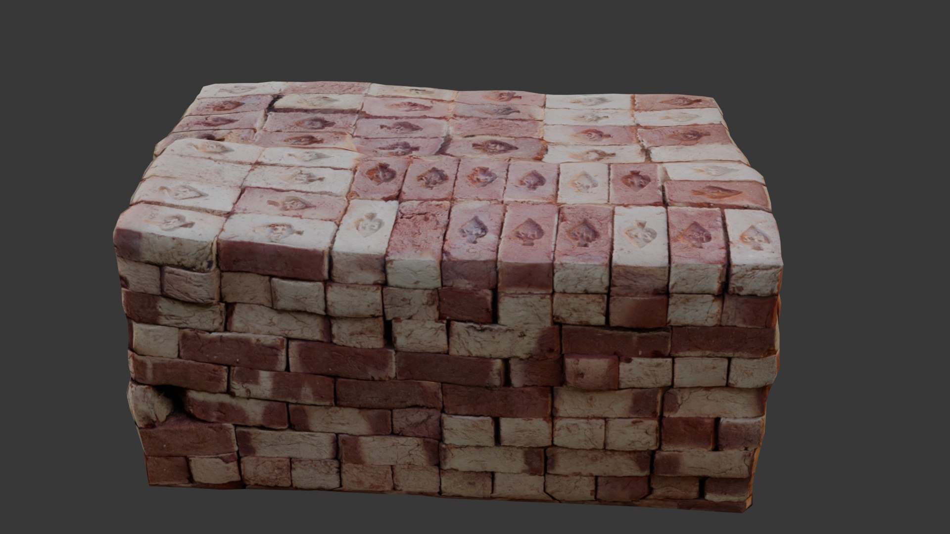 Stack Of Old Bricks 3D Scan 3D - TurboSquid 2405623