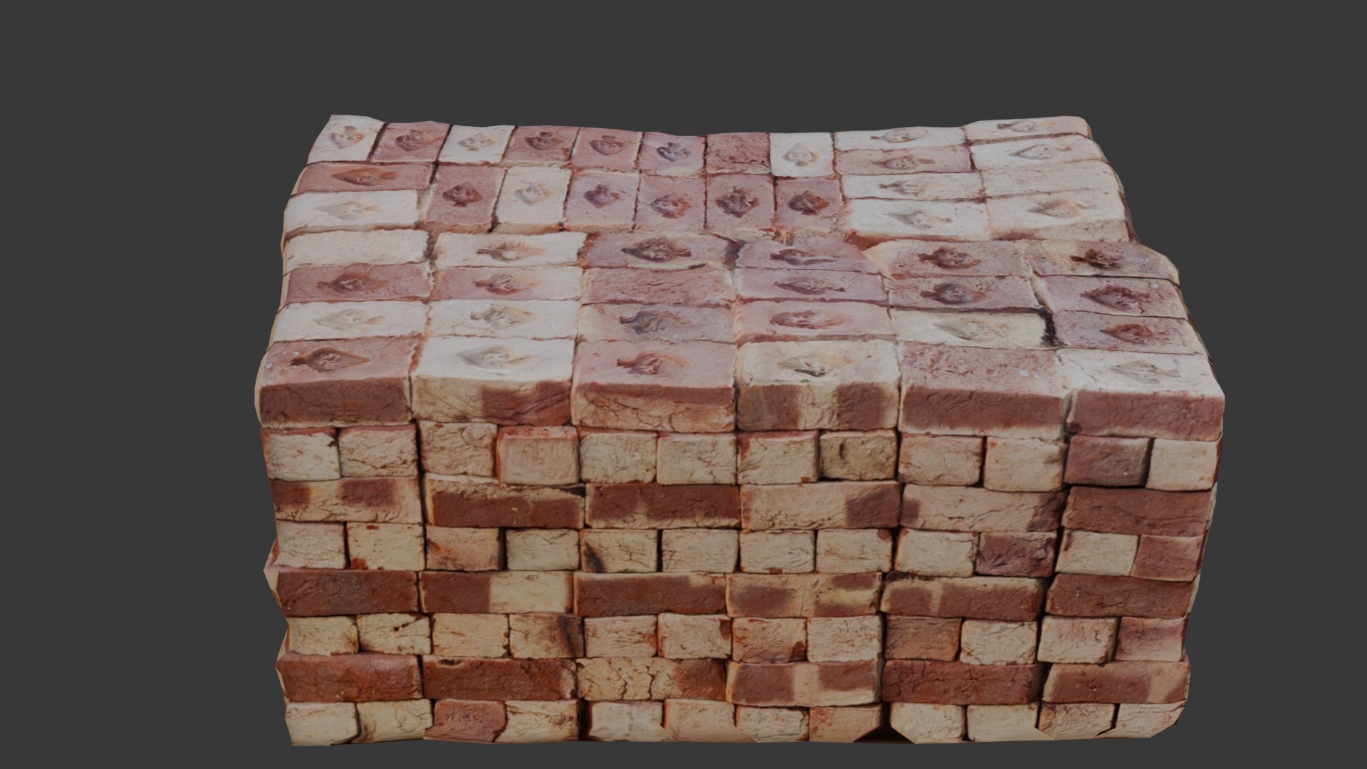 Stack Of Old Bricks 3D Scan 3D - TurboSquid 2405623