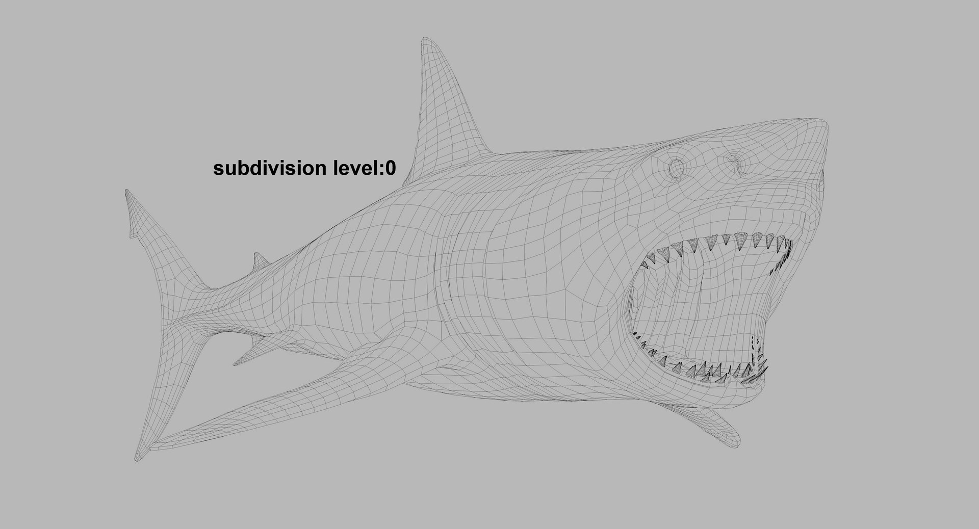 realistic great white shark 3d model https://p.turbosquid.com/ts-thumb/GS/N5Nubi/69K464Jh/wire05/jpg/1438948185/1920x1080/fit_q87/00946285f9aa16f142bb43769b100aaf5cba075d/wire05.jpg