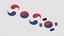 Taegeuk Korea Flag Logo Symbol