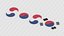 Taegeuk Korea Flag Logo Symbol
