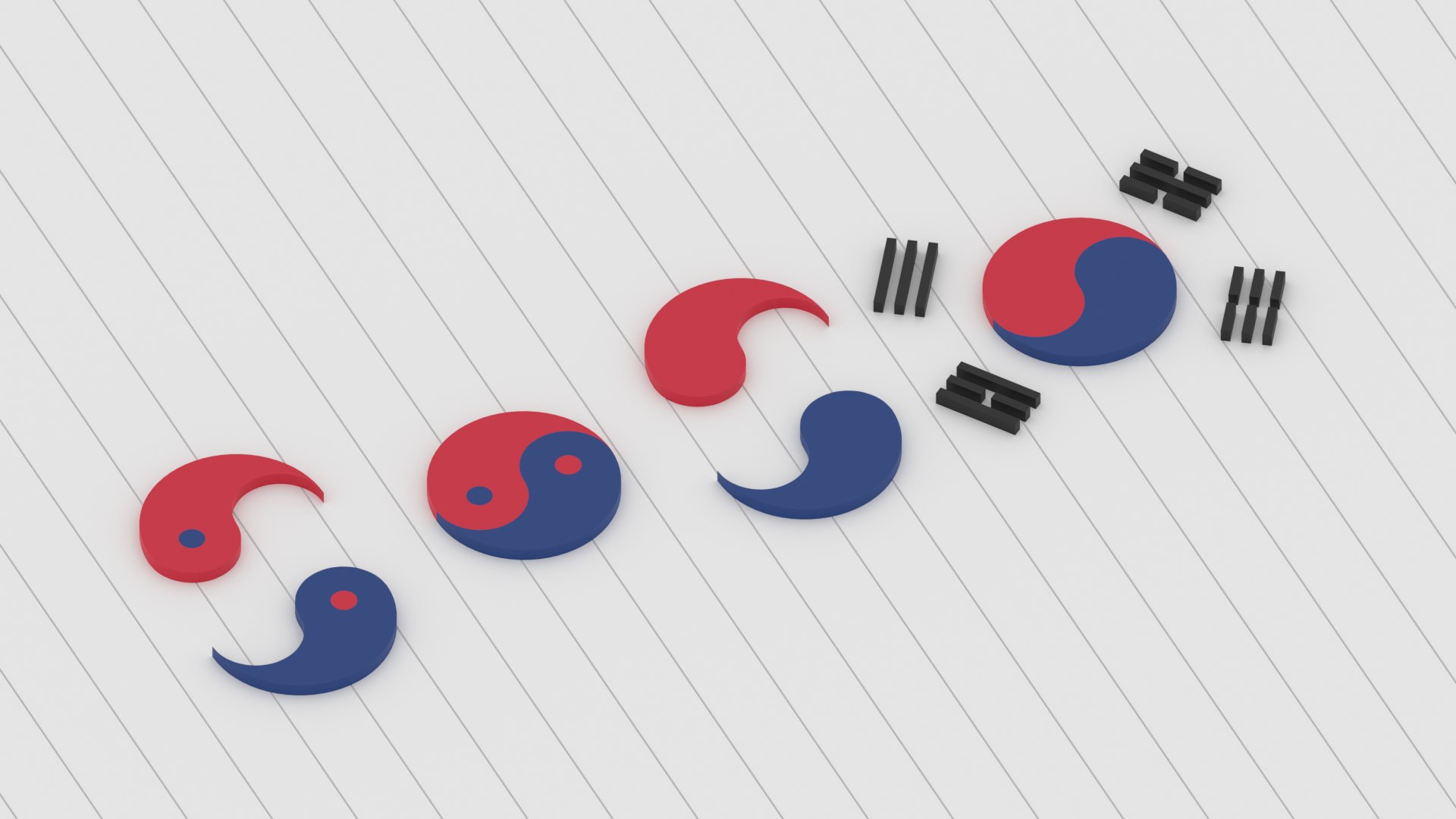 3D Taegeuk Korea Flag Logo Symbol model https://p.turbosquid.com/ts-thumb/GS/ObY7IJ/wh/8/png/1646467571/1920x1080/fit_q87/ea6fb6971687d2cc1daa750157eaff7b25fa20d7/8.jpg