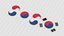 Taegeuk Korea Flag Logo Symbol