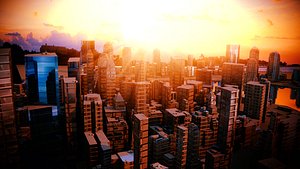 new york city 3D model