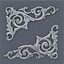 Baroque element 001
