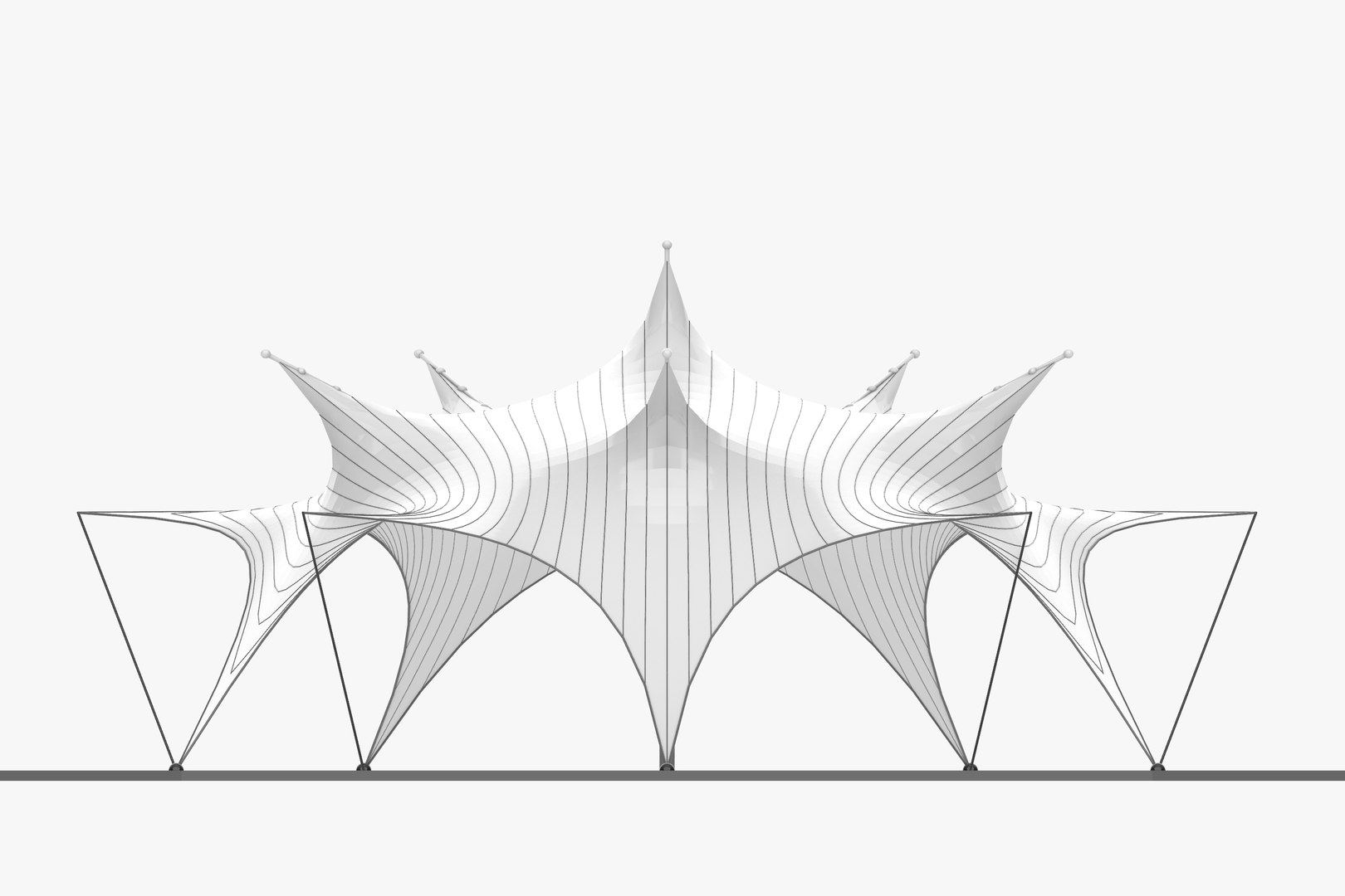 3D Tensile Complex Structure 01 model - TurboSquid 1964008