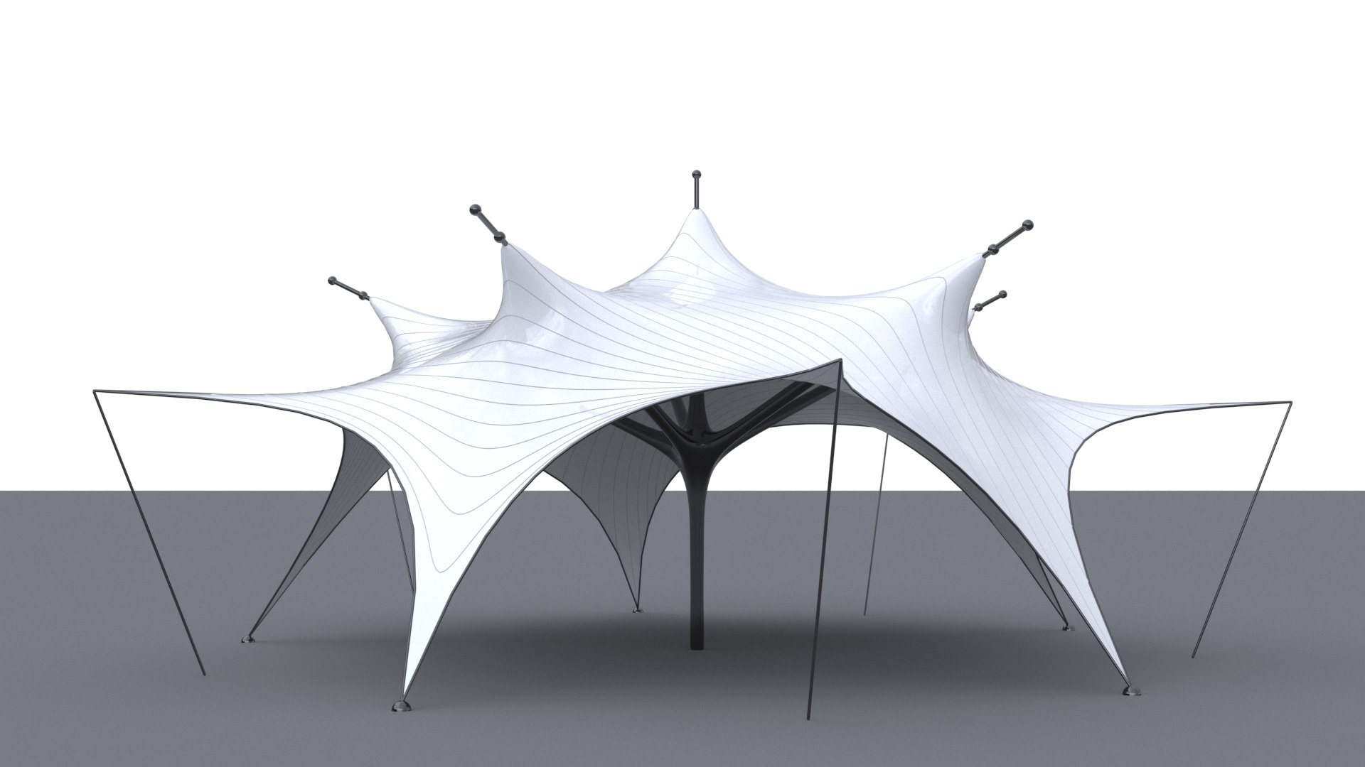 3D Tensile Complex Structure 01 Model - TurboSquid 1964008