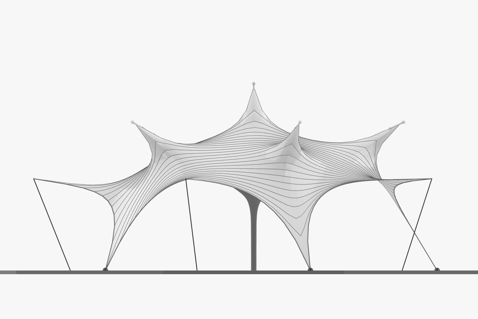 3D Tensile Complex Structure 01 model - TurboSquid 1964008
