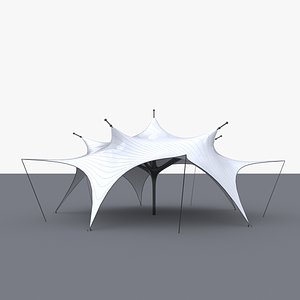 Tensile Membrane Pavilion 01
