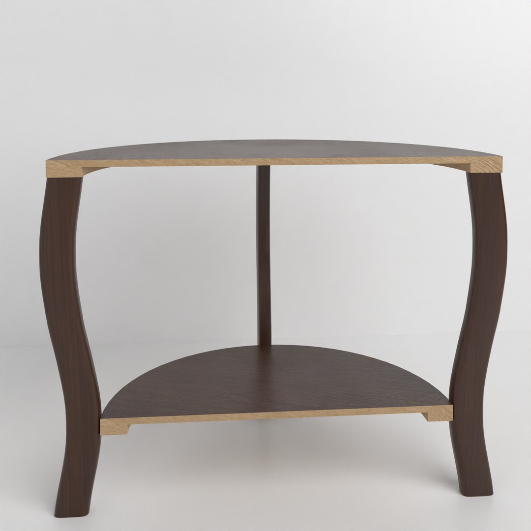 Wooden Shelf Table Model - TurboSquid 2016477