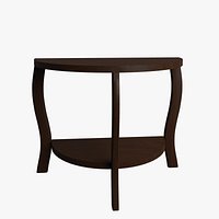 wooden shelf table