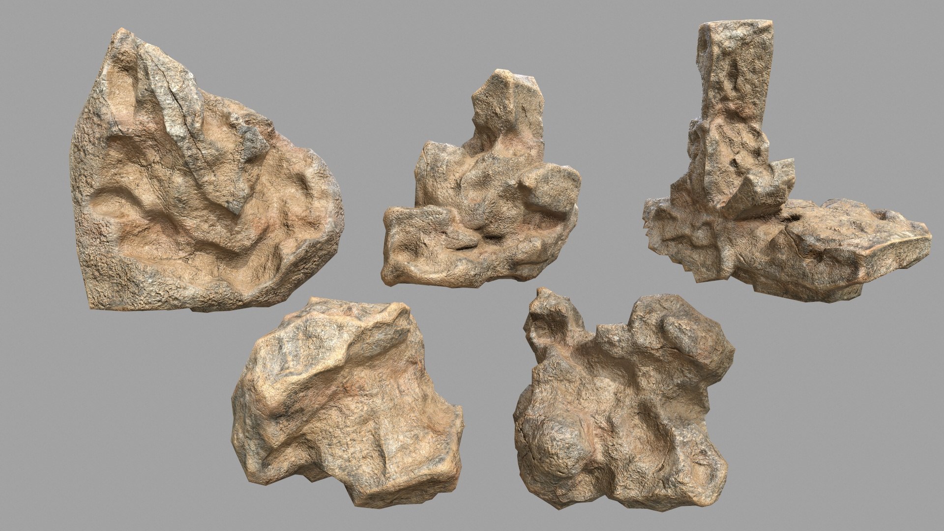 3D model rock - TurboSquid 1543975