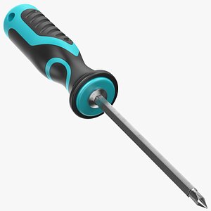 Detailed Screwdriver Blue