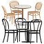 218 and 214R chair and Briscola table