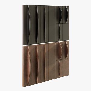 3D Modern Wall Art model