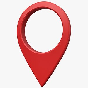 Location Sign 07v PBR 3D model
