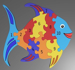 3D number puzzle
