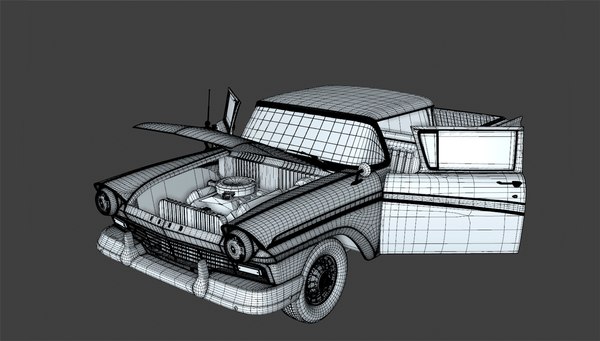 포드 란체로 1957 3DM 3D 모델 - TurboSquid 2211174