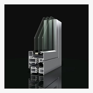 Window profiles 3D model