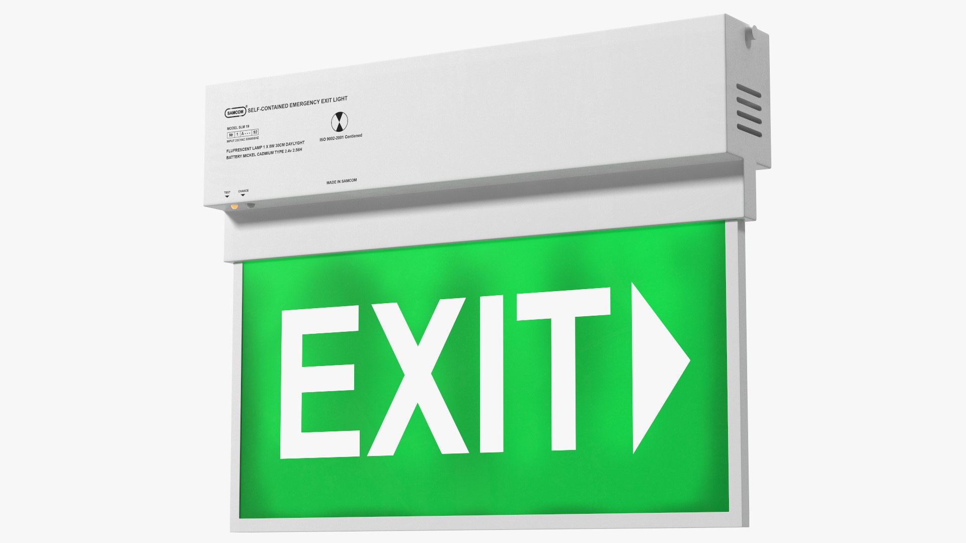 Exit light. Exit light