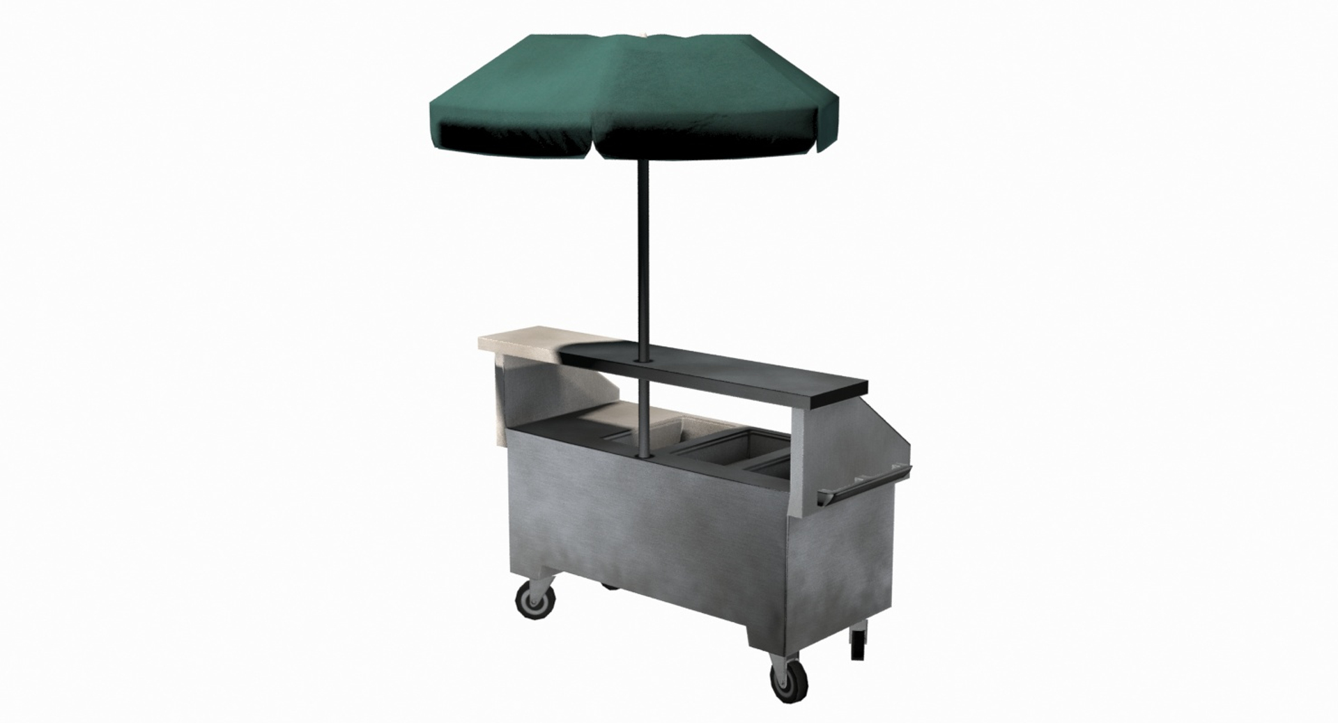 3d Food Stand Model
