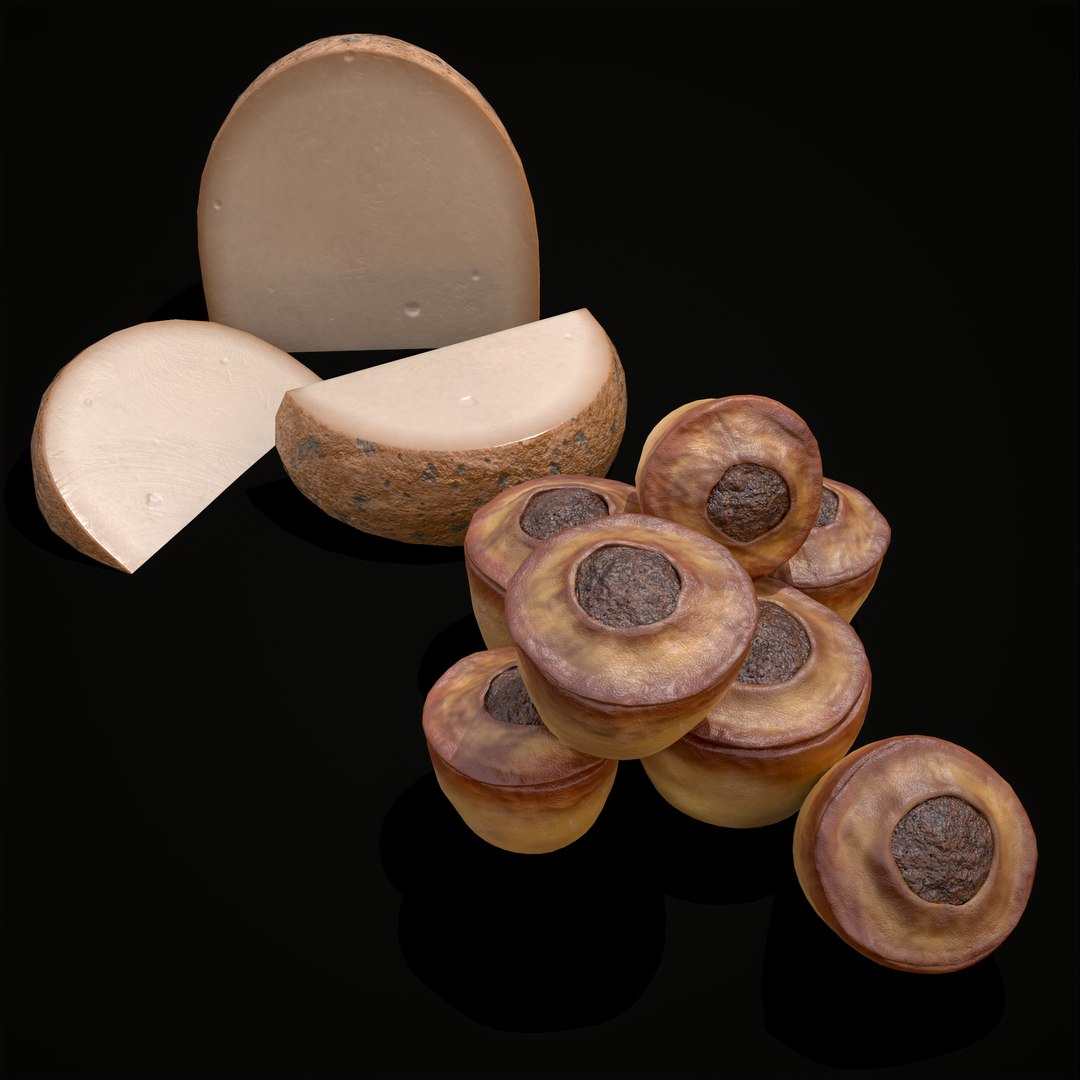 Medieval Minced Meat Pies and Medium Gouda Chunks model https://p.turbosquid.com/ts-thumb/GS/v73iWu/wx/c1/png/1660142245/1920x1080/fit_q87/d9d56ecda1d7b74ac9d5c72fb65eb3ecfc0c7f2c/c1.jpg